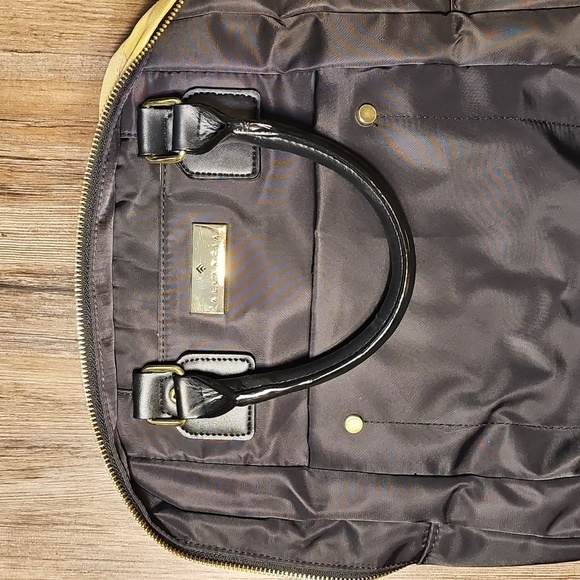 Allancia Black & Gold Convertible Backpack Tote Bag - Picture 2 of 4